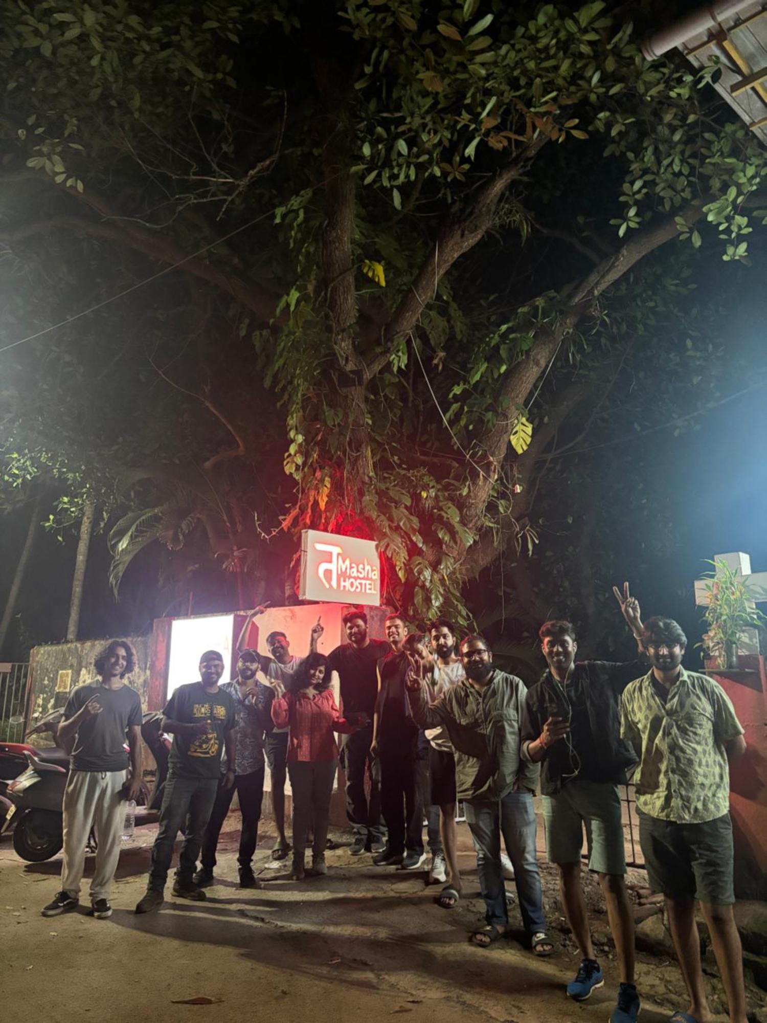 Tamasha Goa Vagator Hostel Kültér fotó