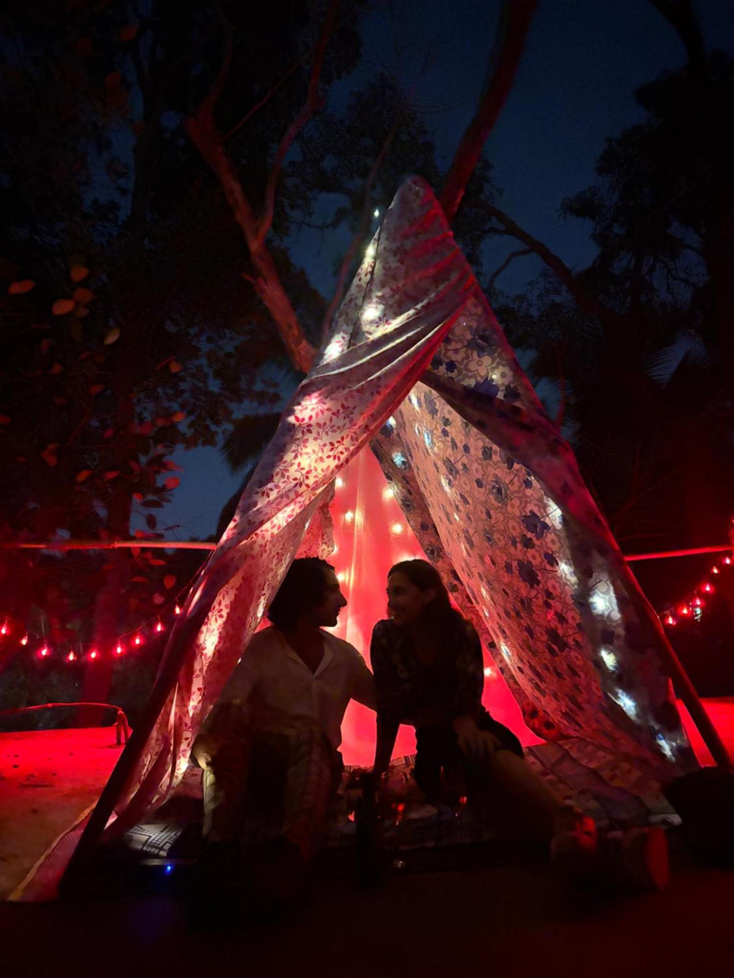 Tamasha Goa Vagator Hostel Kültér fotó