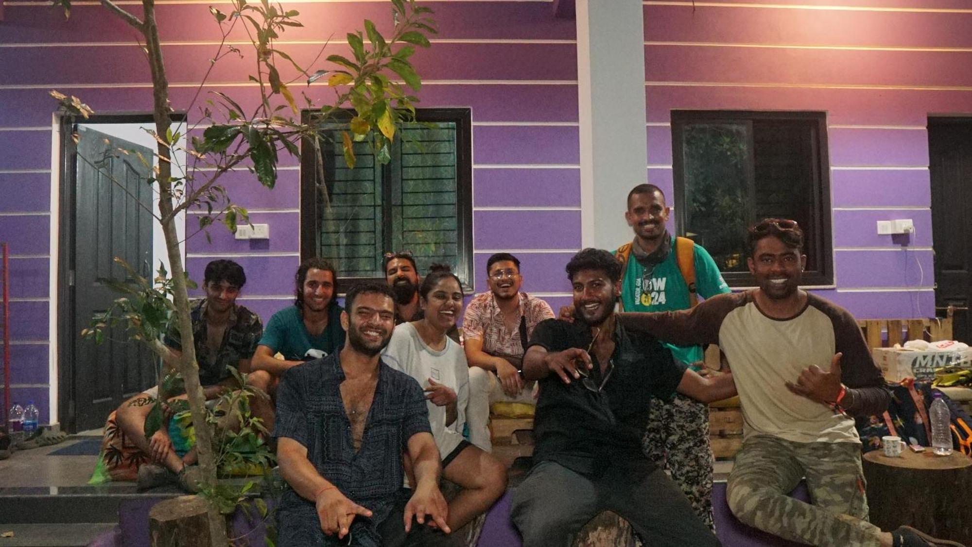 Tamasha Goa Vagator Hostel Kültér fotó