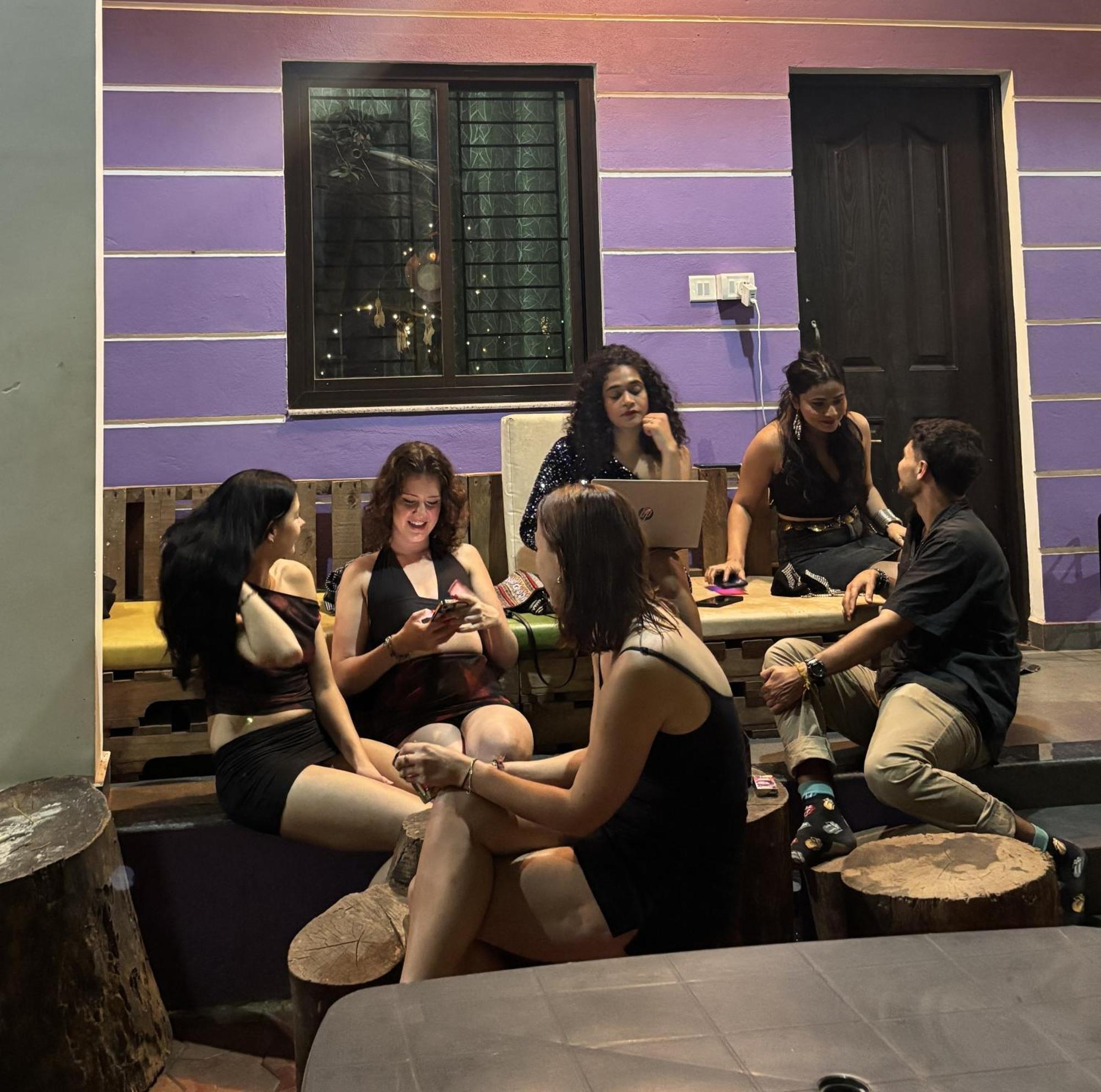 Tamasha Goa Vagator Hostel Kültér fotó