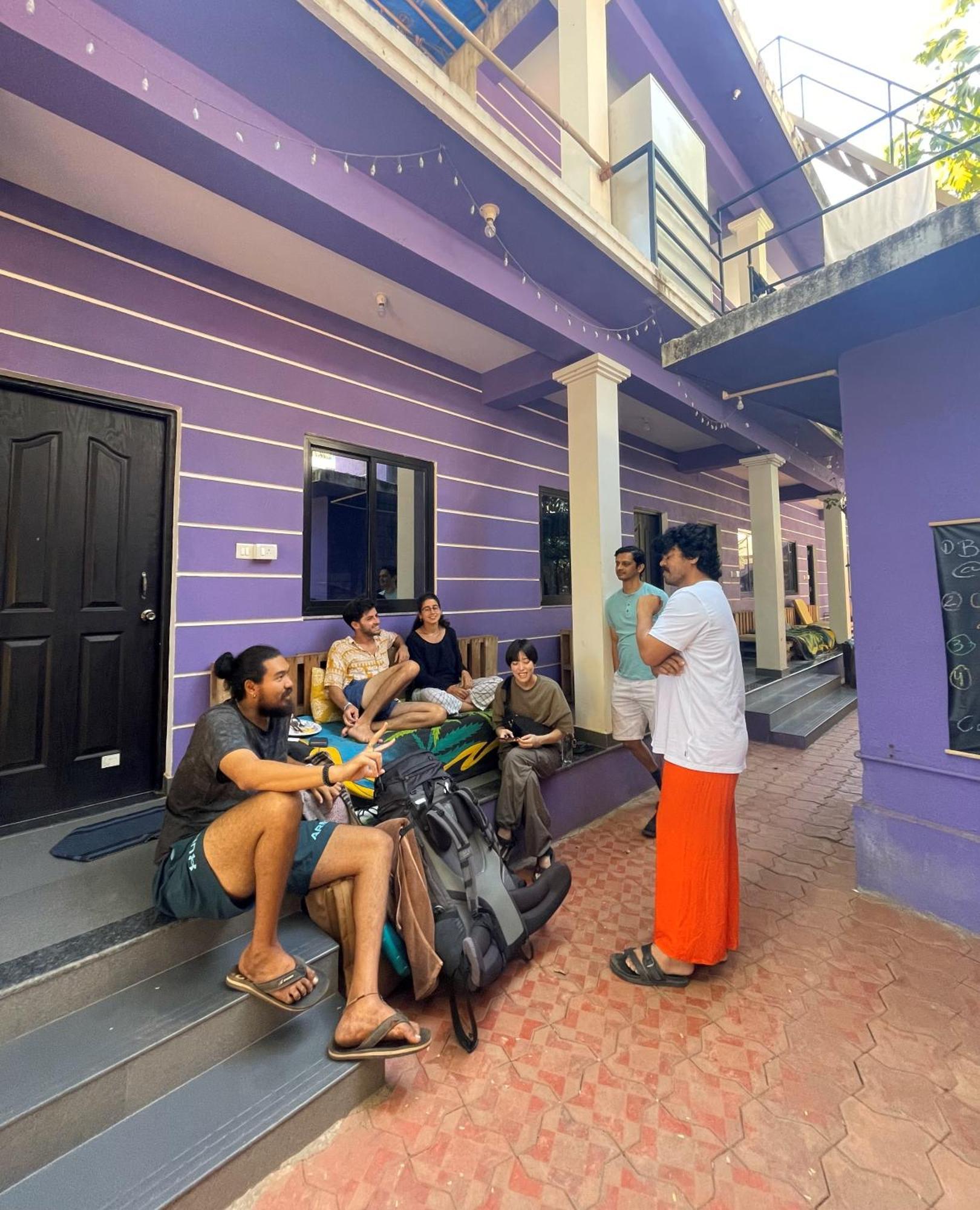 Tamasha Goa Vagator Hostel Kültér fotó
